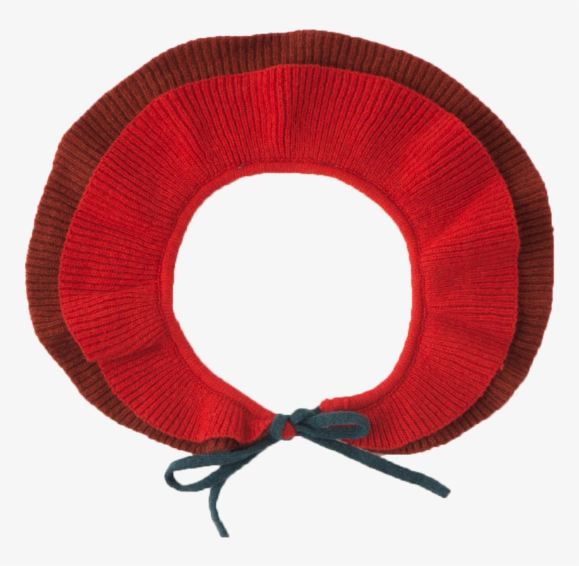 Bobo Choses Ruffles Knitted Collar - Circle, transparent png
