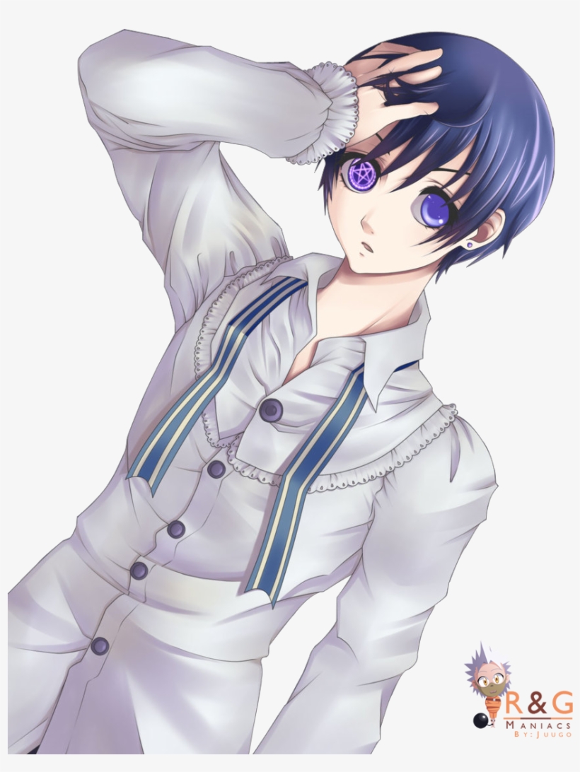 Render Ciel Phantomhive, transparent png