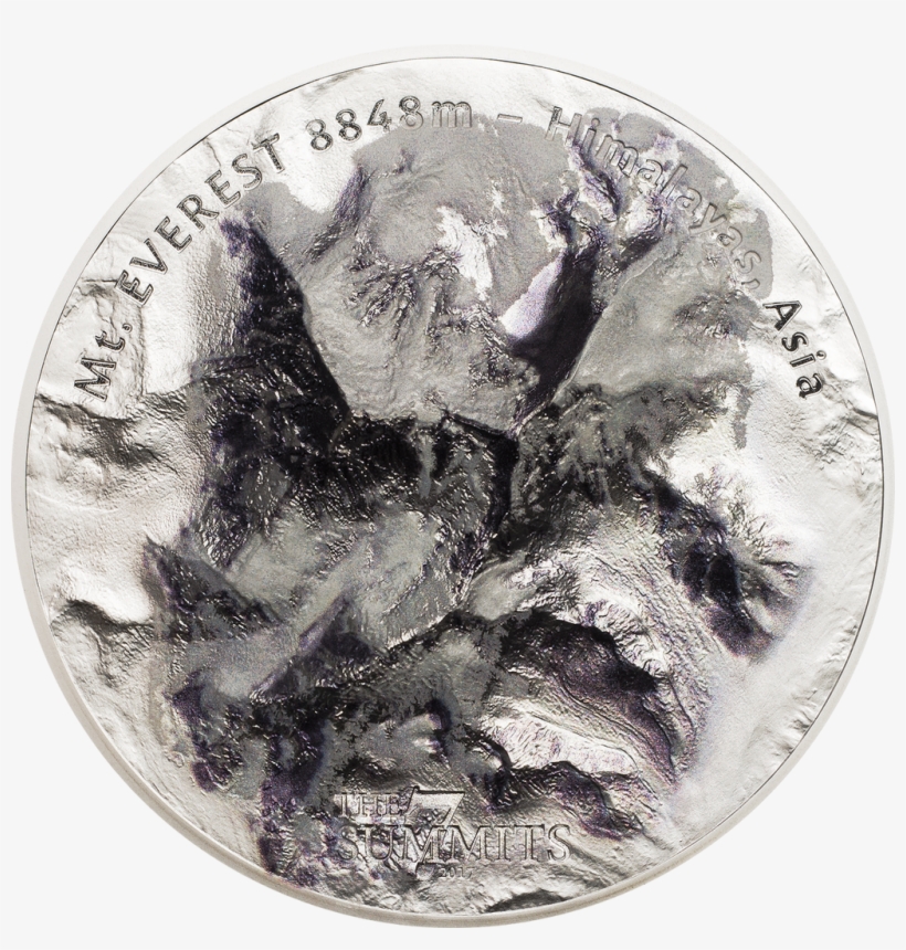 Click Here To Enlarge - Mount Everest, transparent png