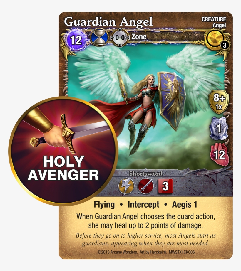 Guardian Angel Cutout With Holy Avenger - People Think I Do Meme, transparent png