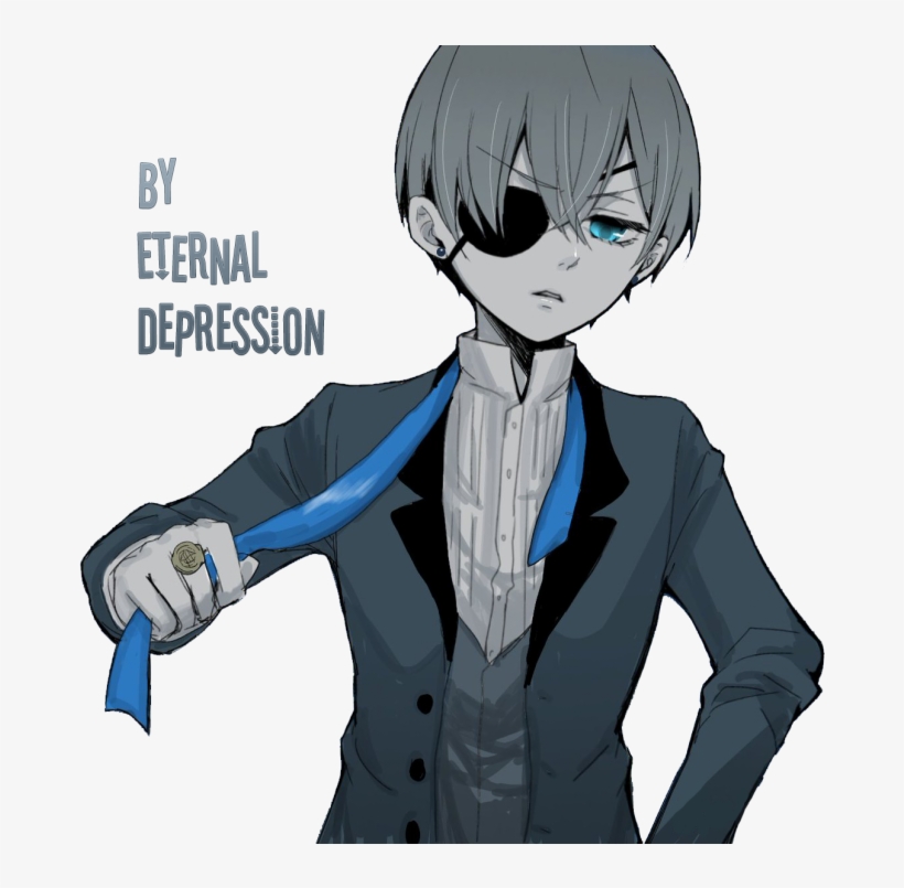 #dark Butler #ciel Phantomhive - Cartoon, transparent png