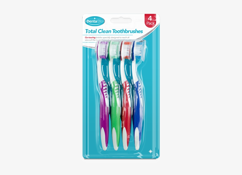 Brand New Denta Care White Shine Toothbrushes - Wire, transparent png