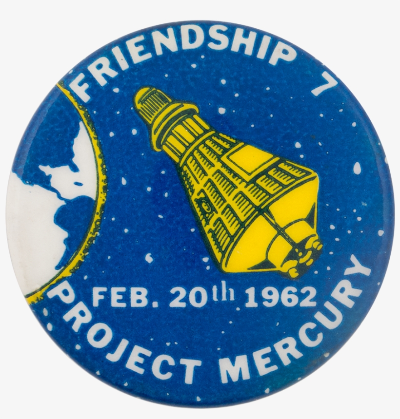 Friendship 7 Project Mercury - Mercury Friendship 7 Logo, transparent png