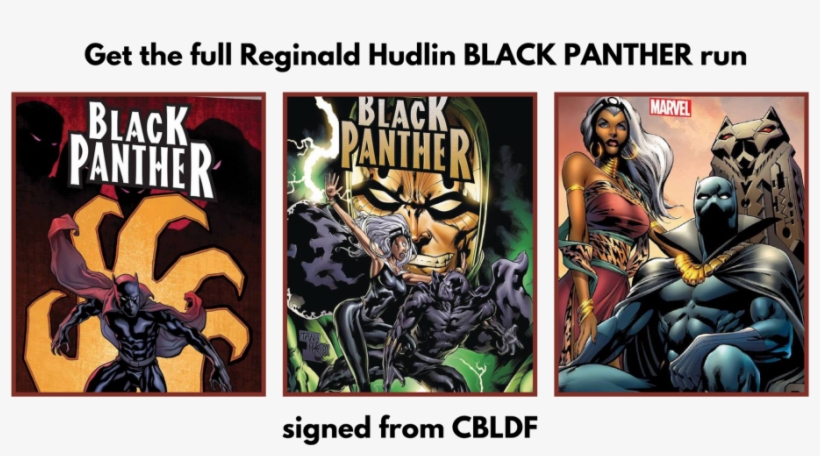 Get The Full Reginald Hudlin Black Panther Run Signed - Comics, transparent png