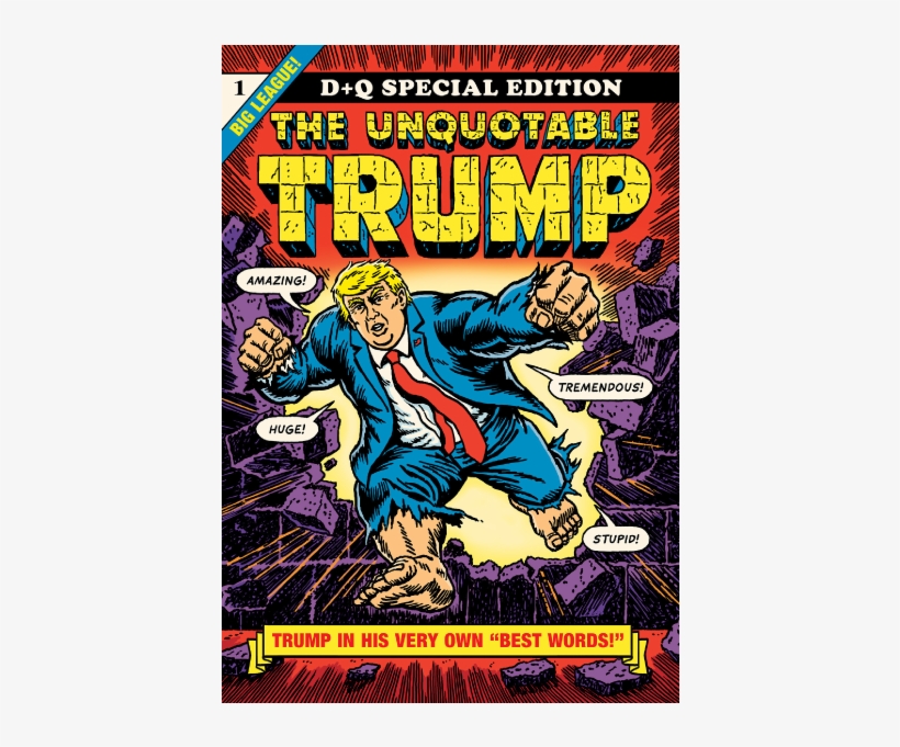 Ultimately, This Is An Airport Gift Book For Those - Donald Trump Comic Parody, transparent png