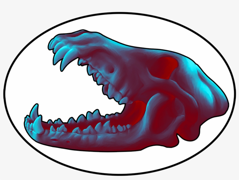 Wolf Skull - Sector Circular, transparent png