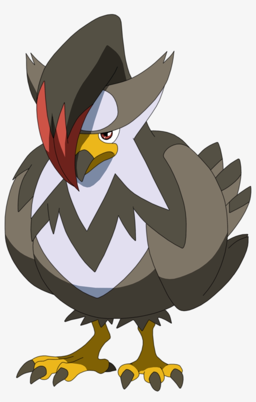 388kib, 1024x1554, Staraptor By Uraharataichou-d8hxq6f - Pokemon Staraptor, transparent png