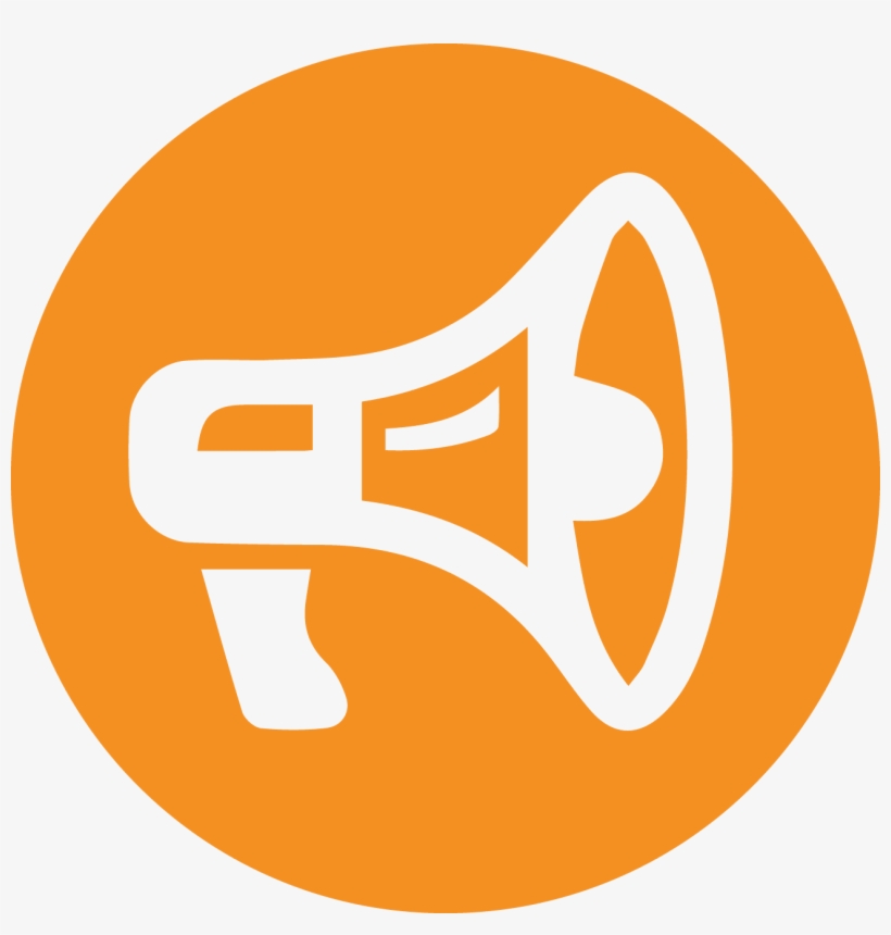Megaphone Icon-org@2x - Iq Option Icon, transparent png