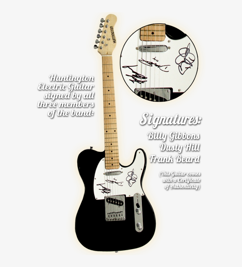 Win This Zz Top Electric Guitar - Electric Guitar, transparent png