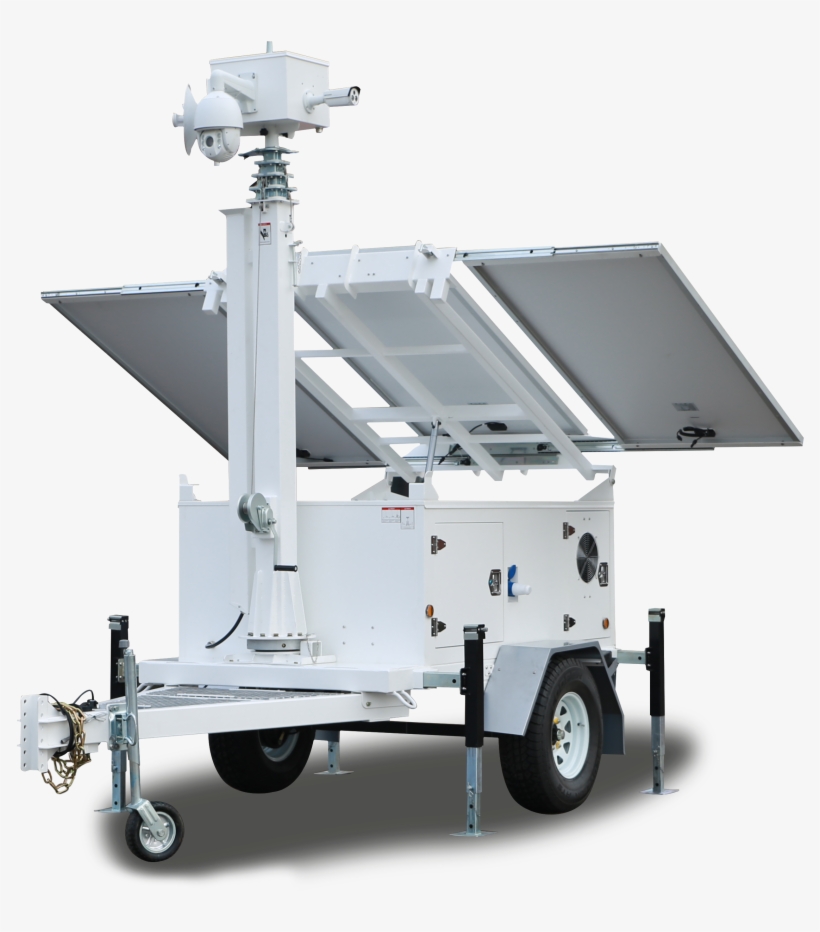 2018 Hot Sale Portable Mobile Surveillance Trailer - Machine, transparent png