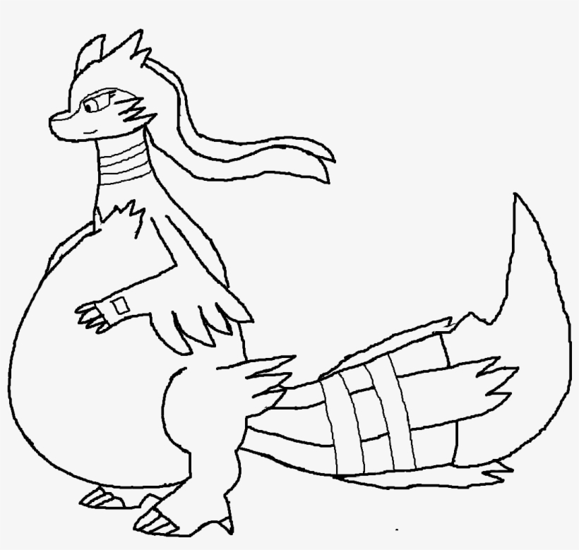 Pregnant Reshiram Base - Cartoon, transparent png