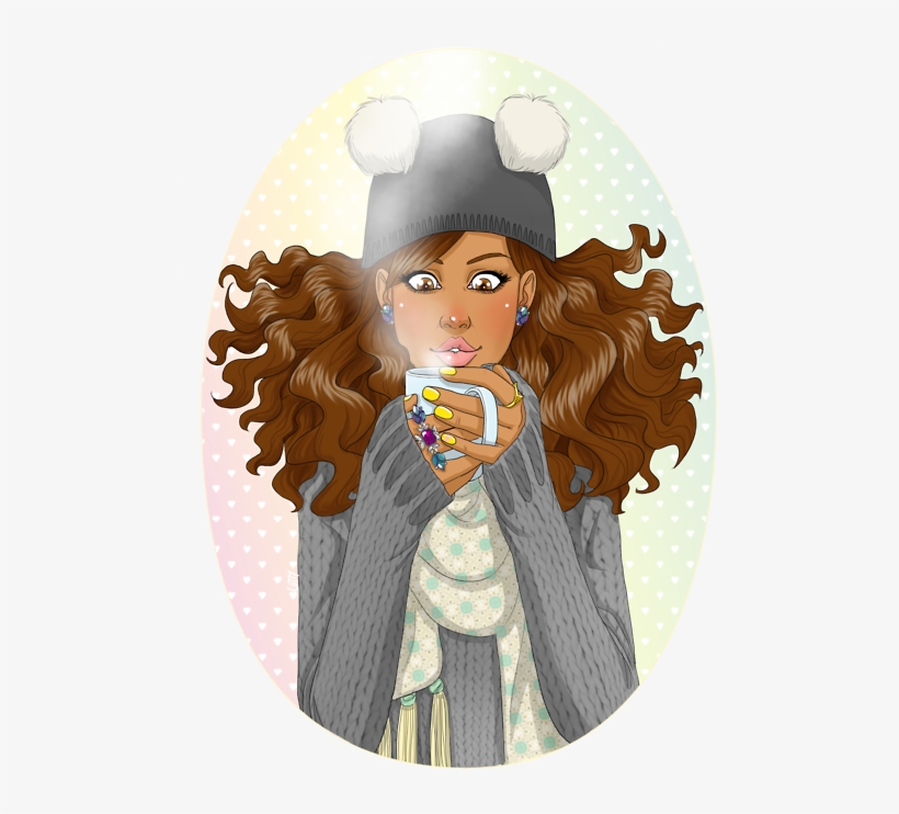 Hot Chocolate De Mon Tumblr Coffee Shop, I Love Coffee, - Illustration, transparent png