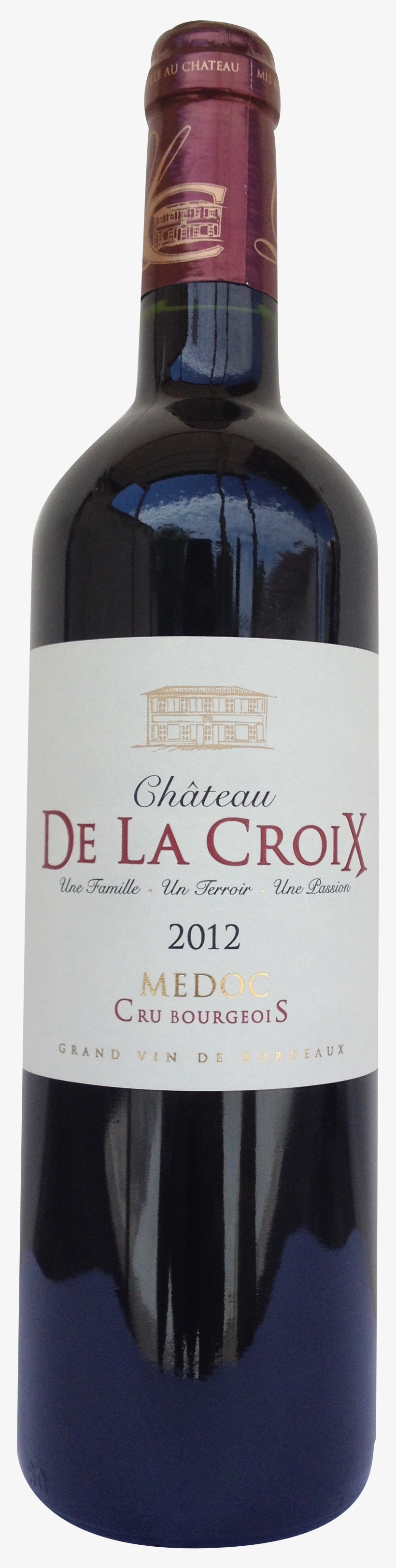 Château De La Croix - Chateau De La Croix Medoc 2012 Cru Bourgeois, transparent png