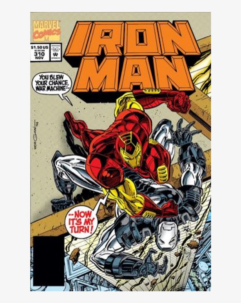 Купете Comics 1994-11 Iron Man - Iron Man Vs War Machine Comic, transparent png