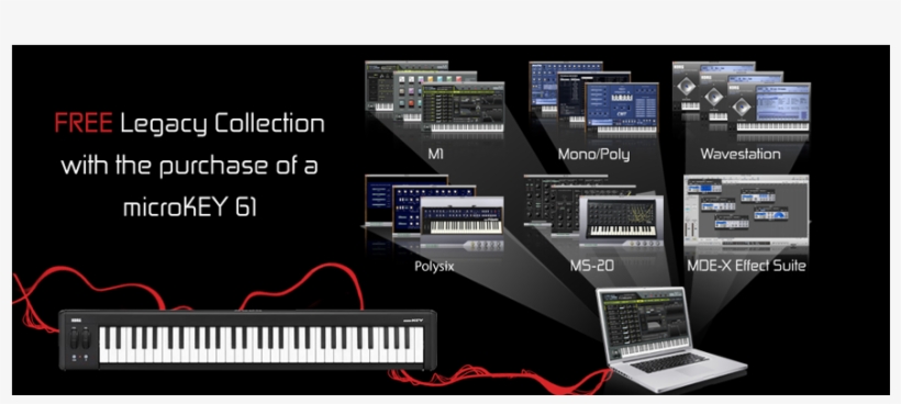Micro Korg 61 Controlador, transparent png