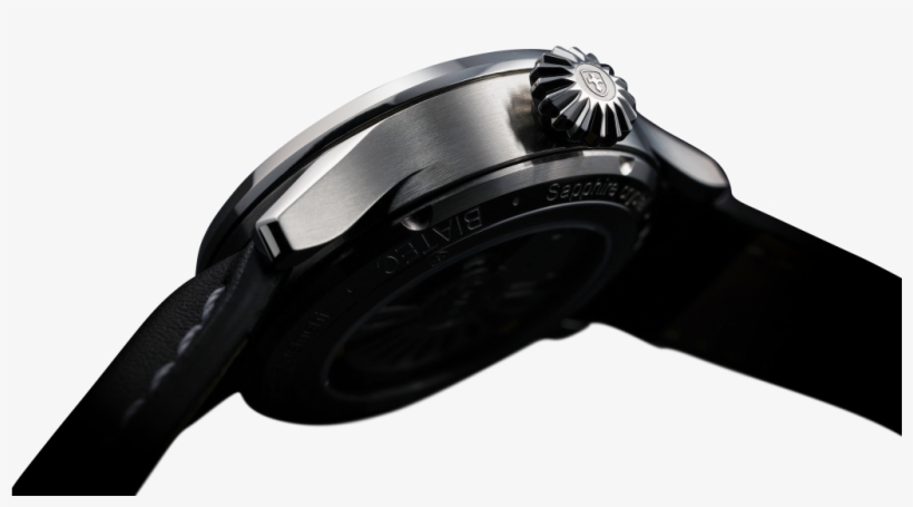 Biatec Corsair 01 Mechanical Automatic Watch Back View - Strap, transparent png