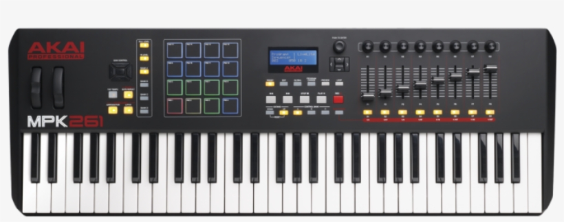 Mpk261 Controller Keyboard Semi Weighted, Full Size - Dave Smith Instruments Prophet Rev2 16, transparent png