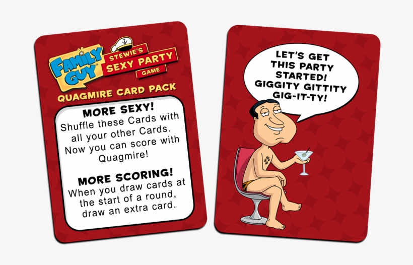 Quagmire Rules Cards - Stewies Sexy Party Game, transparent png