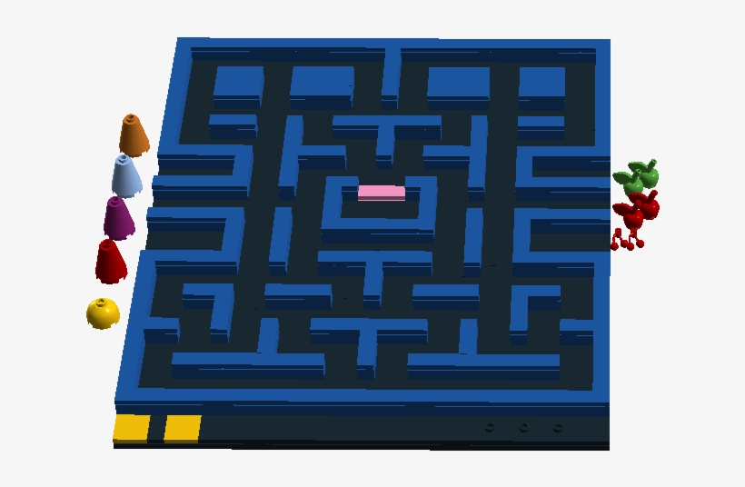 Lego Pac-man - Carmine, transparent png