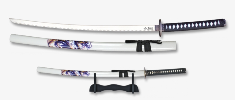 Katana Tole10 Dragon - Katana Dragon Blanc, transparent png