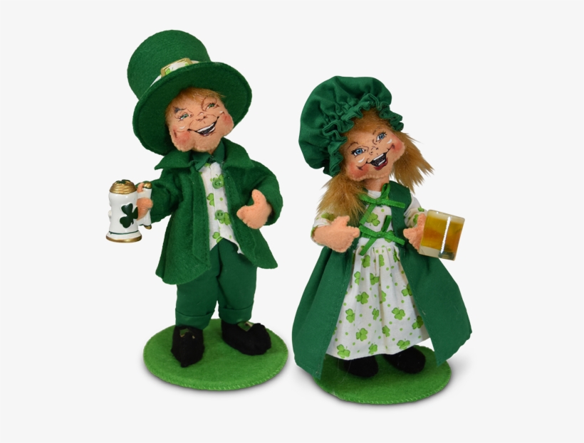 '19 Irish Couple - Figurine, transparent png