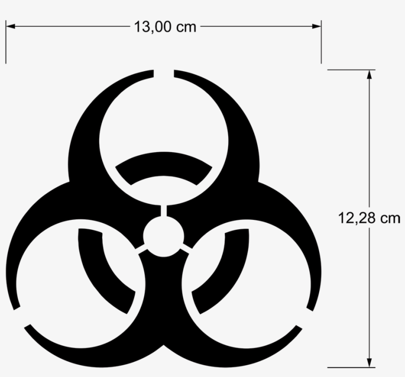 Biohazard Symbol, transparent png