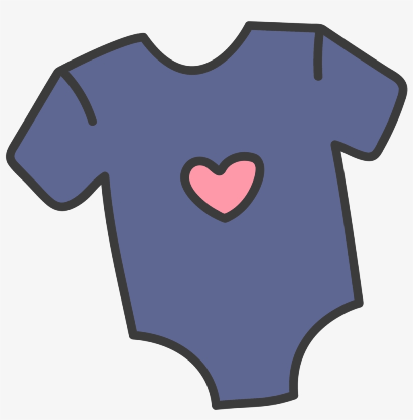 Icons Plain-15 - Baby Clothes Cartoon Images Png, transparent png