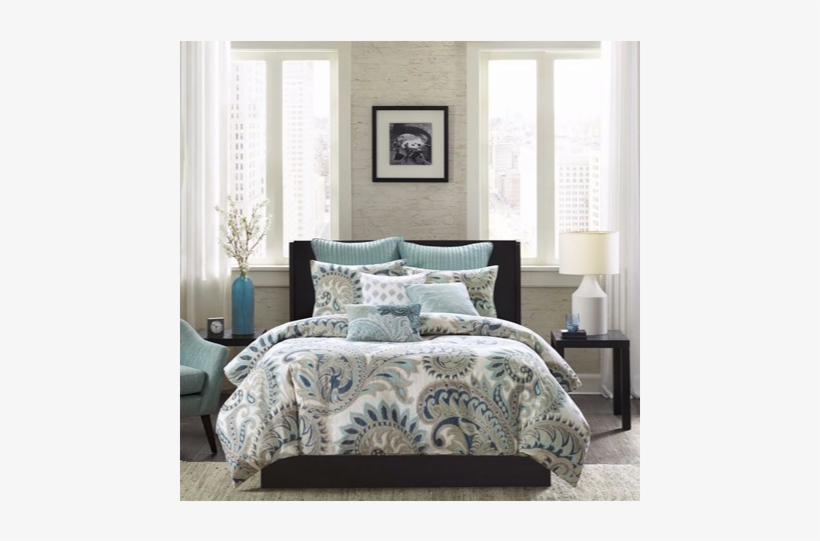 Ink Ivy Mira Mini Comforter Set, transparent png