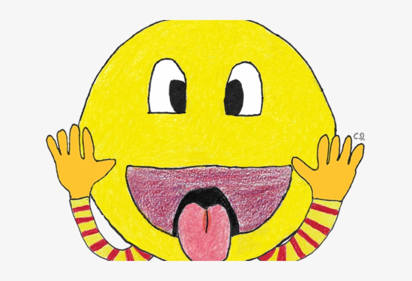 Silly Face Cartoon - Smiley, transparent png