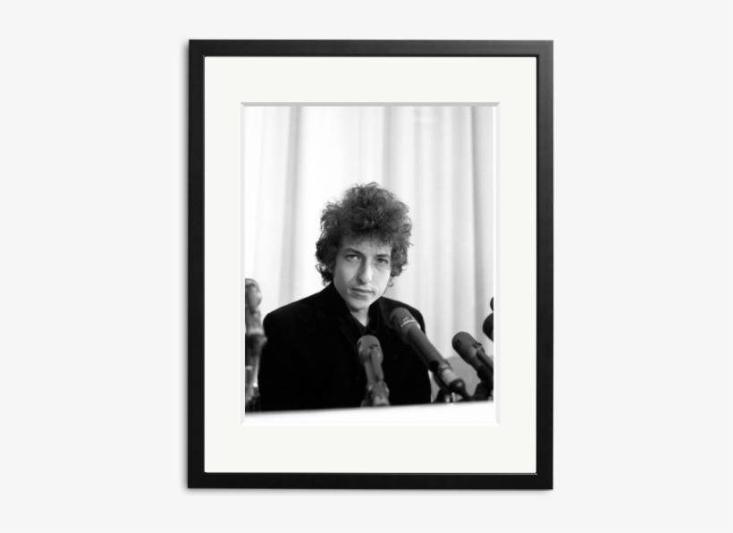 Bob Dylan Holds Court At A Press Conference On December - Picture Frame, transparent png