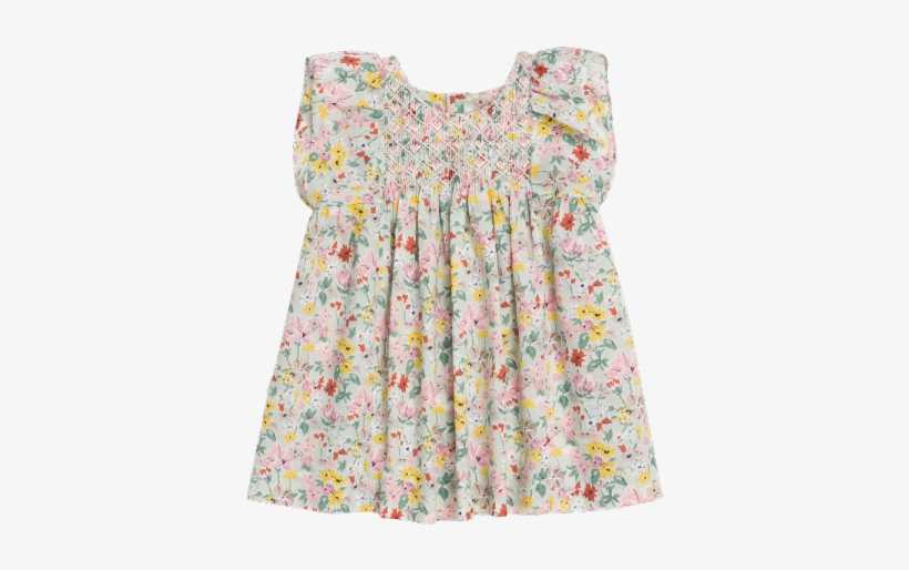 Cadelili Babies' Dress Light Green - Pattern, transparent png