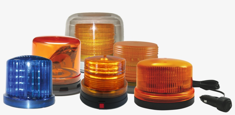 Led Beacon Lights - Plastic, transparent png