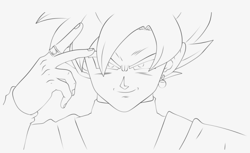 Goku Black Png, transparent png