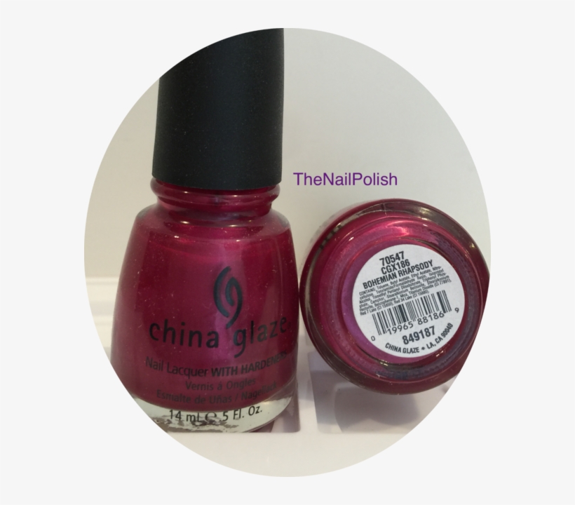 China Glaze Bohemian Rhapsody 70547 Nail Polish Lacquer - Nail Polish, transparent png