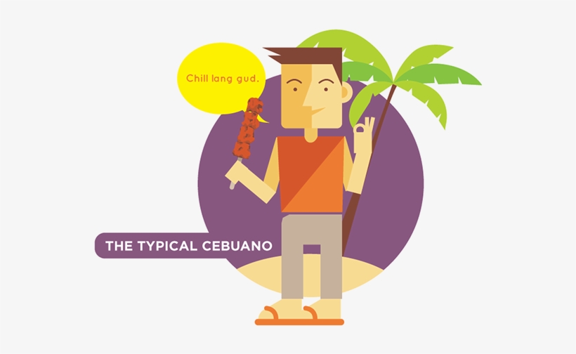 The Typical Cebuano Dude - Cartoon, transparent png