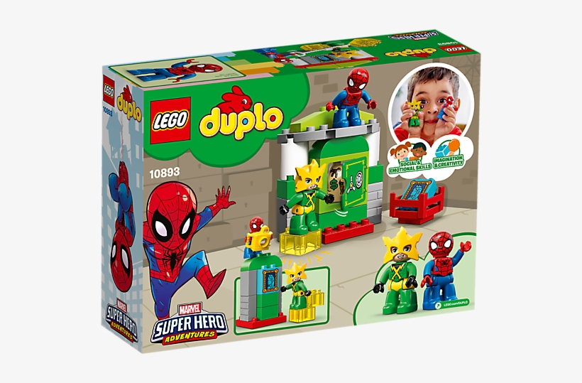 Spider-man Vs - Lego Spiderman Duplo, transparent png