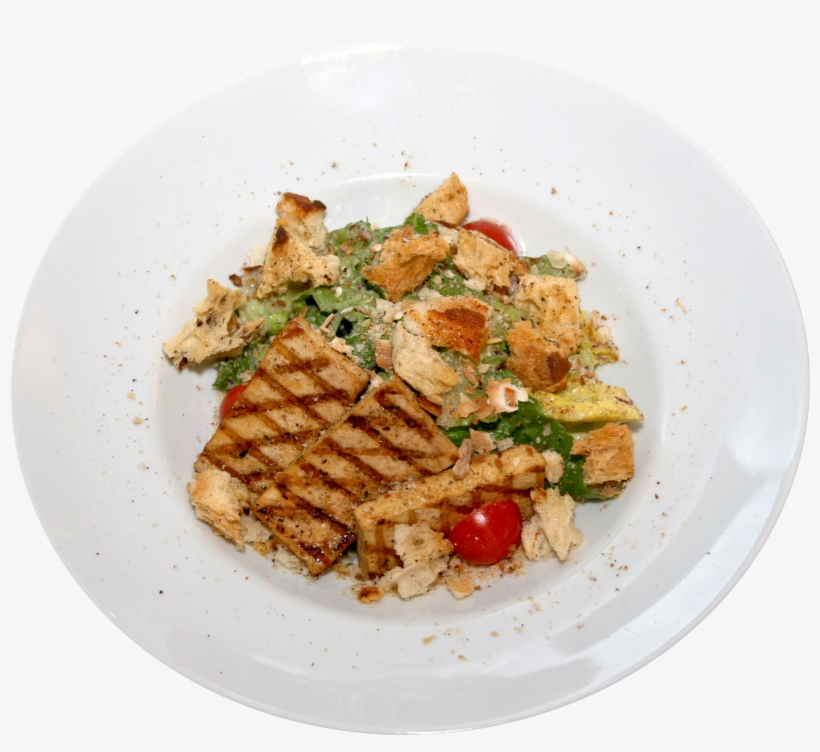 Caesar Salad With Tofu Cheese - Piccata, transparent png