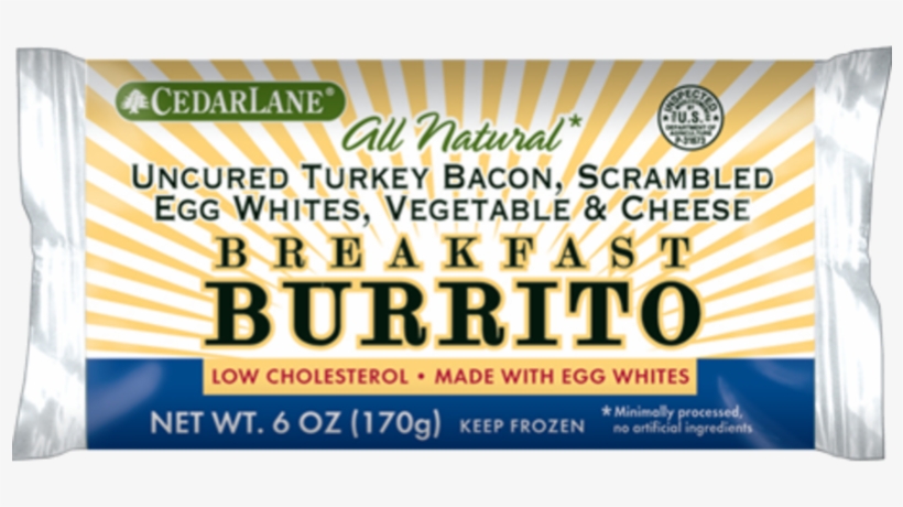 Trader Joe's Cedarlane Uncured Turkey Bacon, Scrambled - Breakfast, transparent png