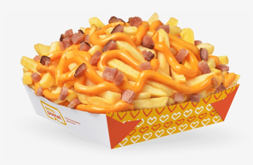 Porção De Batatas Fritas - French Fried Potatoes Png, transparent png