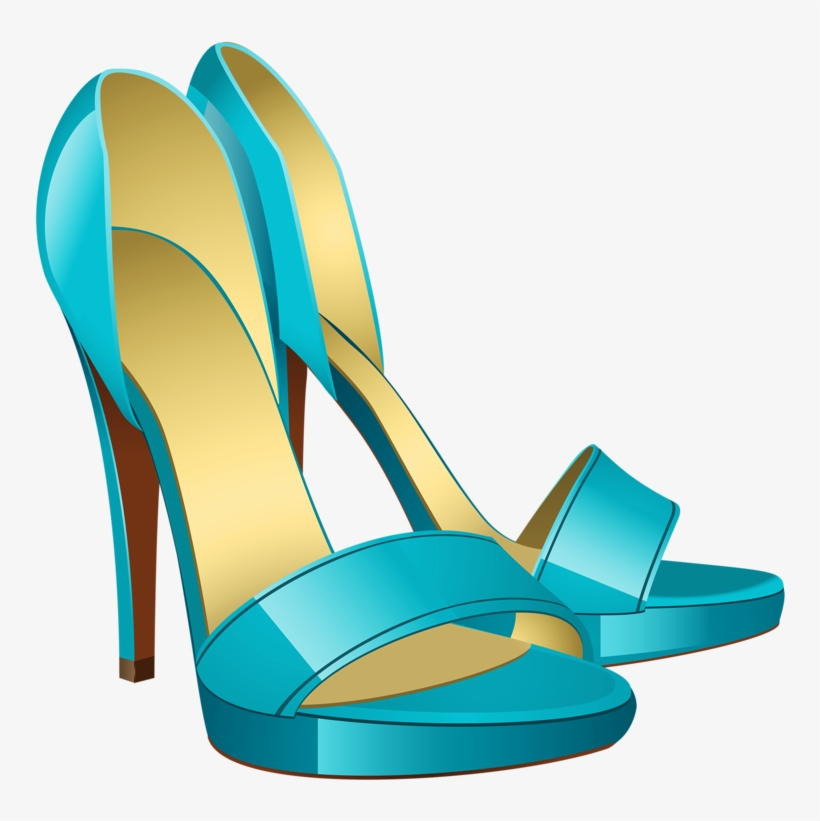 Фотки Shoe Art, Clipart, Cartoon Picture, Turquoise - Zapatos Turquesa Dibujo, transparent png