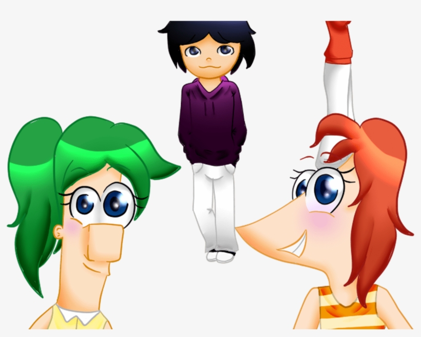 Phineas And Ferb Gender Bender Car Interior Design - Cartoon, transparent png