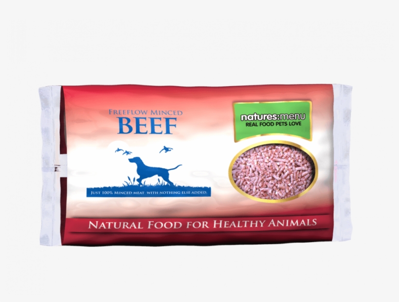 Freeflow Raw Beef Mince - Natures Menu Frozen Mince, transparent png