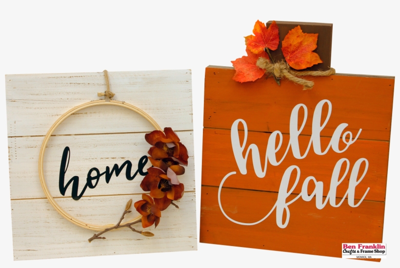Diy Fall Boards Our 12" X 12" Pallet Board Is Such - Greeting Card, transparent png