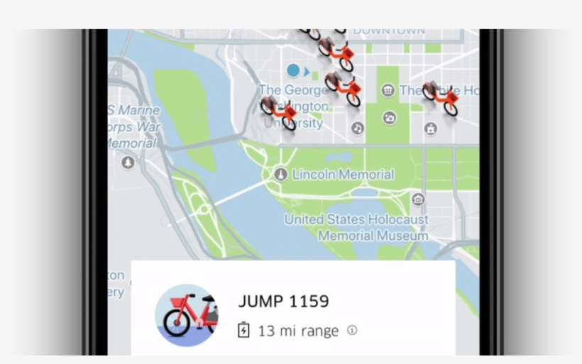 Uber Bike Expands To Washington, D, transparent png
