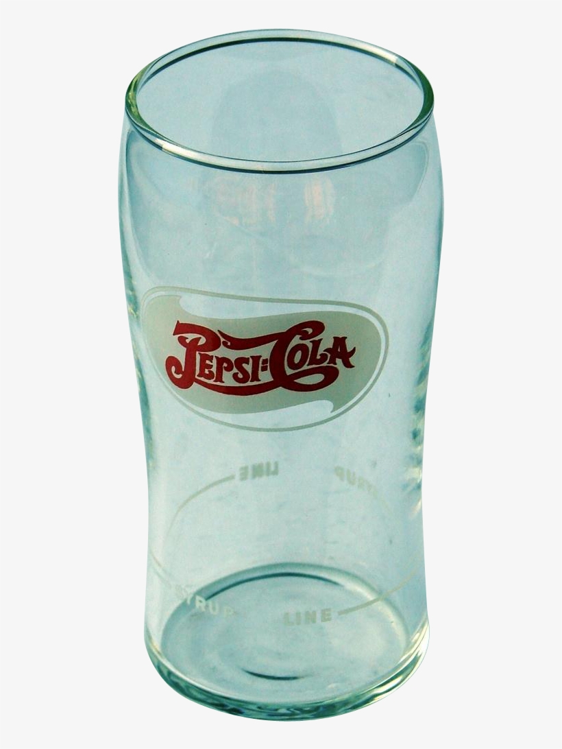 Three Vintage Pepsi-cola Soda Fountain Libbey Glasses - Pepsi Cola, transparent png