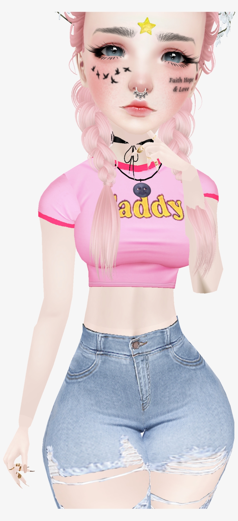 Look Kawaii Imvu *-* - Imvu Japa, transparent png
