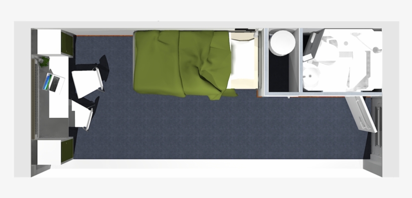 Isohometraveller15 Top View - Bed Frame, transparent png