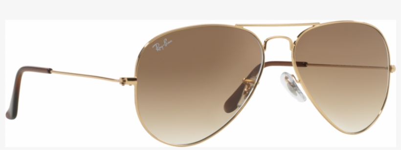 Ray Ban Aviator Rb Sunglasses Free Shipping - Ray-ban Aviator Classic, transparent png