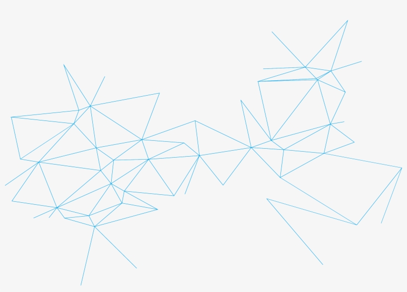 Blue Light Technology Lines Download Hd Png Clipart - Triangle, transparent png