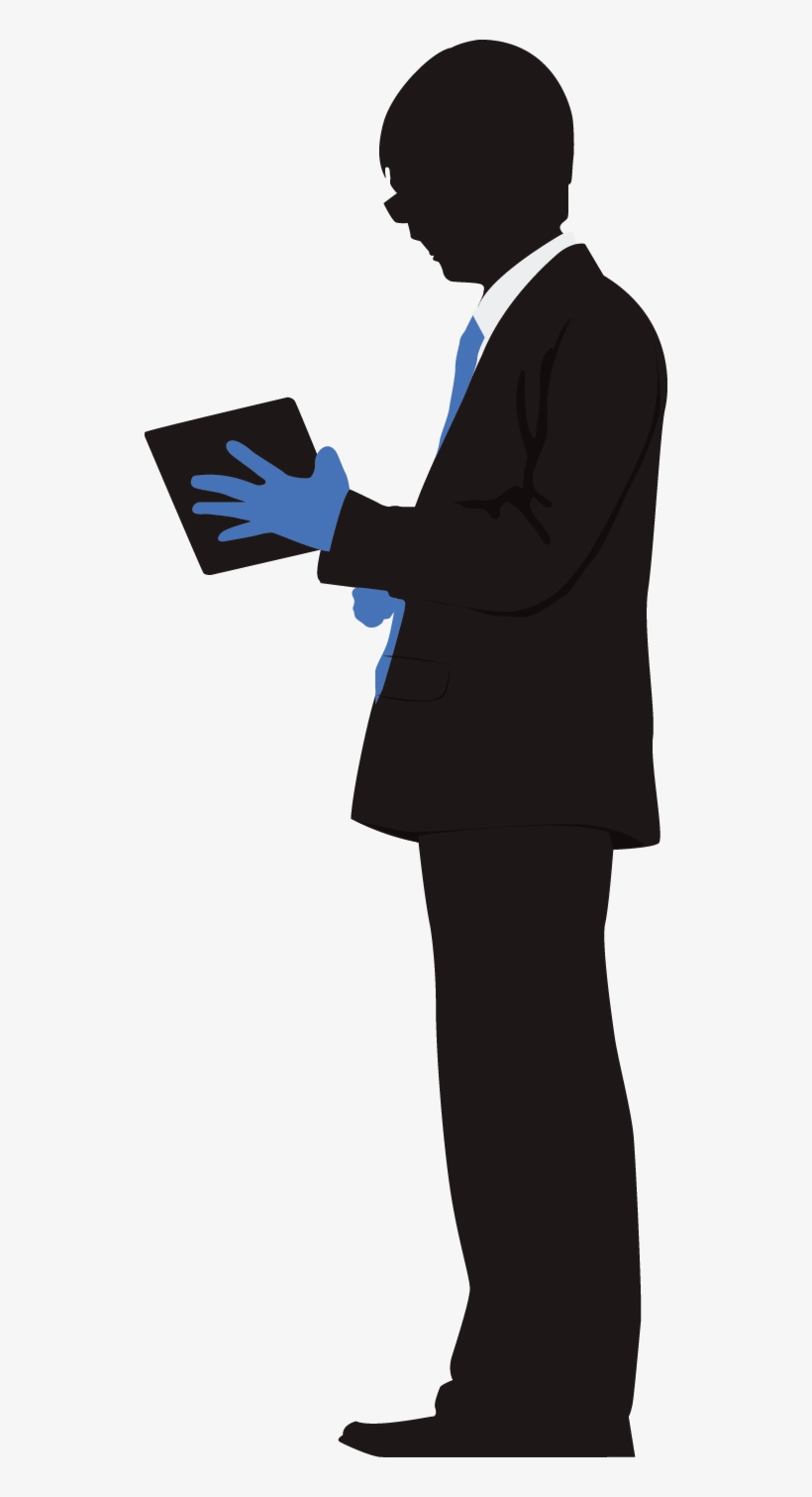 Man Silhouette, transparent png